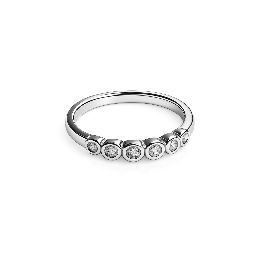 925 Silver Studded Band