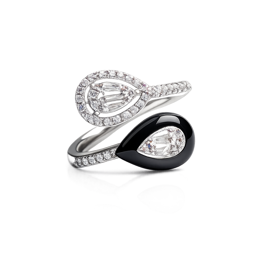 Yin Yan 925 Silver Ring