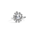 Aurora Fan 925 Silver Ring