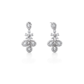 Moon drops 925 Silver Earrings
