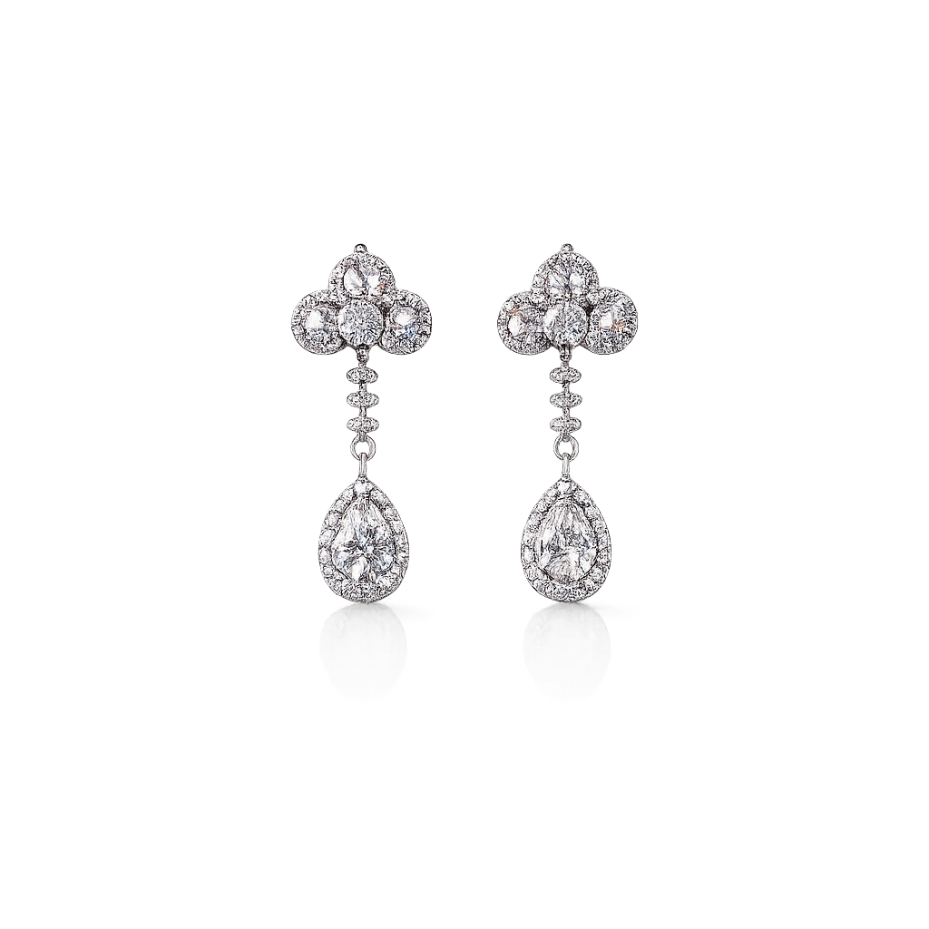 Dew Drizzle 925 Silver Earrings