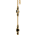 Heart Charms Gold Bracelet