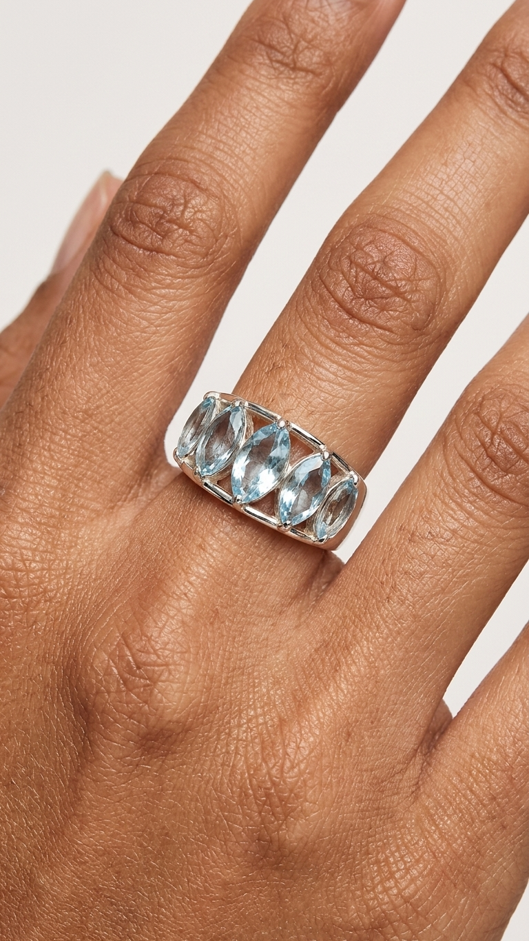 Limited Edition 925 Silver Statement Ring